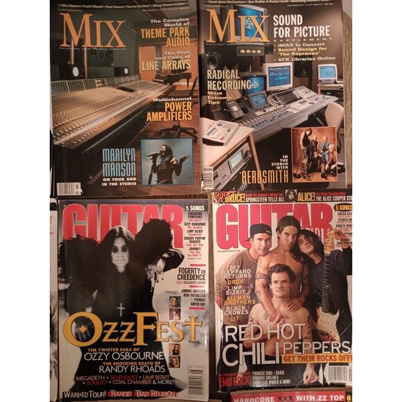 Guitar World Mixed Rock 74 Songs Sheet Music Magazines 1998-2001 Lot 16, Posters - Picture 7 of 12